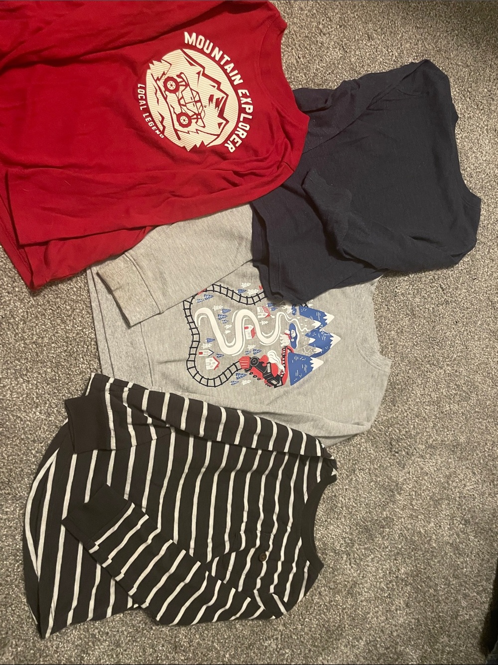 Boys 5T long sleeve shirt Bundle